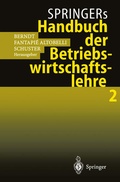 Cover: Springers Handbuch der Betriebswirtschaftslehre 2 - Springer