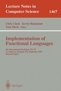 Cover: Implementation of Functional Languages - Springer