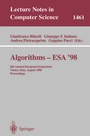 Cover: Algorithms - ESA '98 - Springer