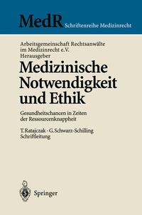 Abbildung von: Medizinische Notwendigkeit und Ethik - Springer