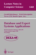 Cover: Database and Expert Systems Applications - Springer