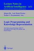 Cover: Logic Programming and Knowledge Representation - Springer
