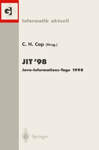 Abbildung von: JIT'98 Java-Informations-Tage 1998 - Springer