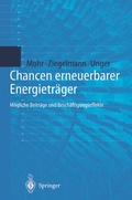 Cover: Chancen erneuerbarer Energietr&auml;ger - Springer