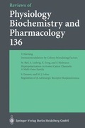 Cover: Reviews of Physiology, Biochemistry and Pharmacology - Springer