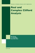 Cover: Real and Complex Clifford Analysis - Springer