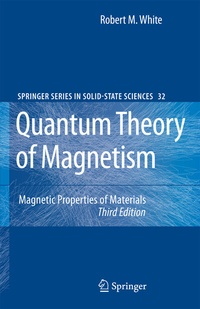 Abbildung von: Quantum Theory of Magnetism - Springer