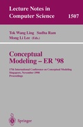 Cover: Conceptual Modeling - ER '98 - Springer