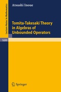 Cover: Tomita-Takesaki Theory in Algebras of Unbounded Operators - Springer