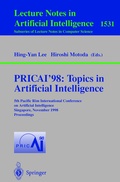 Cover: PRICAI'98: Topics in Artificial Intelligence - Springer