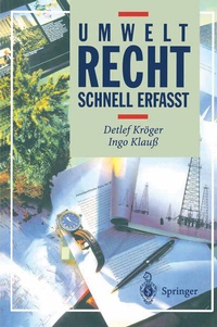 Abbildung von: Umweltrecht - Springer