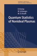 Cover: Quantum Statistics of Nonideal Plasmas - Springer