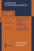Cover: Polymer Synthesis Polymer-Polymer Complexation - Springer