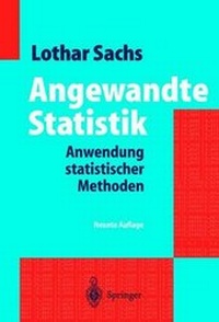 Enlarge image Cover: Angewandte Statistik - Springer