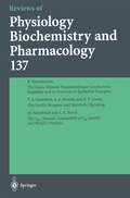 Cover: Reviews of Physiology, Biochemistry and Pharmacology - Springer