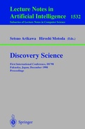Cover: Discovery Science - Springer