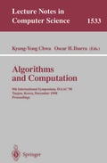 Cover: Algorithms and Computation - Springer