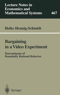 Bild: Bargaining in a Video Experiment - Springer