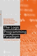 Cover: The Logic Programming Paradigm - Springer