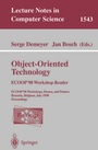 Cover: Object-Oriented Technology. ECOOP '98 Workshop Reader - Springer