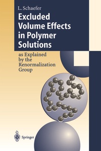 Bild vergrößern Bild: Excluded Volume Effects in Polymer Solutions - Springer
