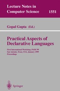 Cover: Practical Aspects of Declarative Languages - Springer