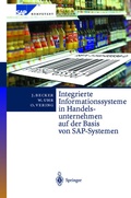 Cover: Integrierte Informationssysteme in Handelsunternehmen auf der Basis von SAP-Systemen - Springer