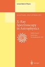 Cover: X-Ray Spectroscopy in Astrophysics - Springer