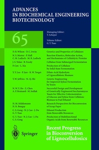 Enlarge image Cover: Recent Progress in Bioconversion of Lignocellulosics - Springer