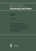 Cover: Rechnergest&uuml;tzte Gestaltungsvorgaben und Dialogbausteine f&uuml;r grafische Benutzungsschnittstellen - Springer