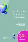 Cover: Architecture Description Languages - Springer