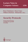 Cover: Security Protocols - Springer