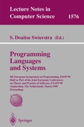 Cover: Programming Languages and Systems - Springer