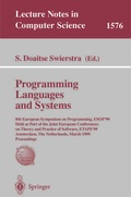 Cover: Programming Languages and Systems - Springer