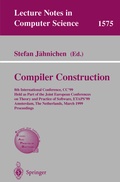 Cover: Compiler Construction - Springer