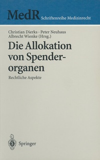 Abbildung von: Die Allokation von Spenderorganen - Springer