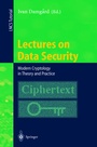 Cover: Lectures on Data Security - Springer