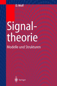 Enlarge image Cover: Signaltheorie - Springer