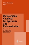 Cover: Metalorganic Catalysts for Synthesis and Polymerization - Springer