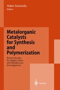 Cover: Metalorganic Catalysts for Synthesis and Polymerization - Springer