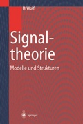 Cover: Signaltheorie - Springer