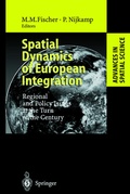 Cover: Spatial Dynamics of European Integration - Springer