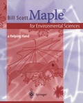 Cover: Maple&reg; for Environmental Sciences - Springer