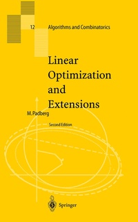 Abbildung von: Linear Optimization and Extensions - Springer