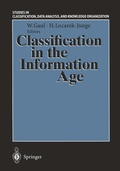 Cover: Classification in the Information Age - Springer