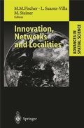 Cover: Innovation, Networks and Localities - Springer
