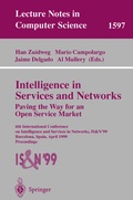 Cover: Intelligence in Services and Networks. Paving the Way for an Open Service Market - Springer