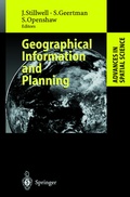 Cover: Geographical Information and Planning - Springer