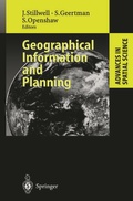 Cover: Geographical Information and Planning - Springer
