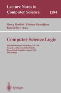 Cover: Computer Science Logic - Springer